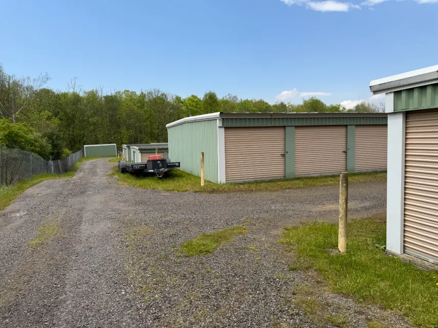 Secure storage units in Clark, PA with spacious outdoor self storage options and gated access